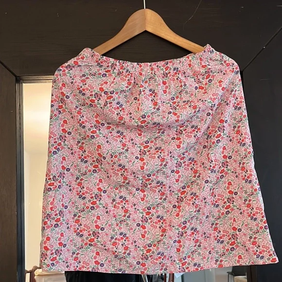 COPY - Women's Free Assembly Floral Seamed Midi Skirt Multicolor Floral Free As… - Picture 2 of 3